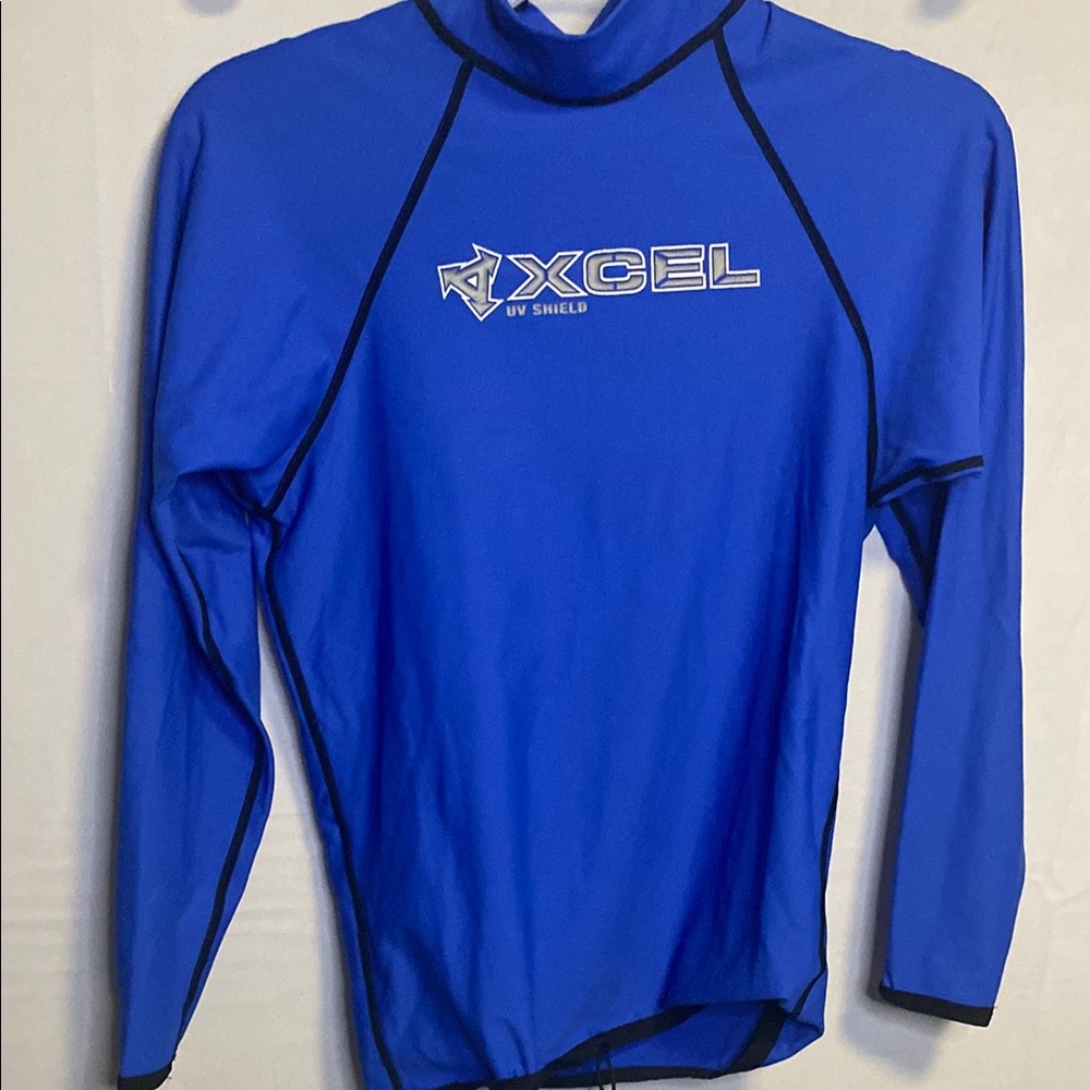 XCEL Men's Blue Rash Guard